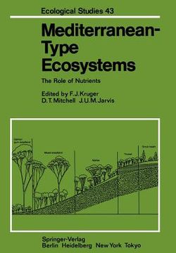 portada mediterranean-type ecosystems: the role of nutrients (en Inglés)