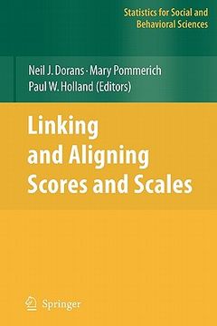 portada linking and aligning scores and scales (en Inglés)