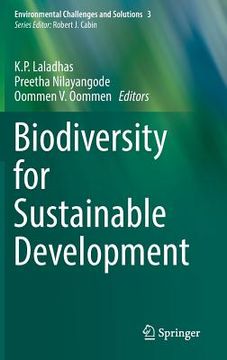 portada Biodiversity for Sustainable Development (en Inglés)