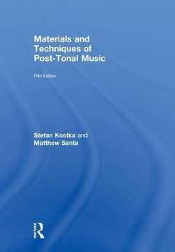 portada Materials and Techniques of Post-Tonal Music (in English)