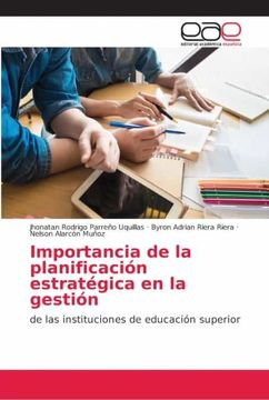 portada Importancia de la Planificación Estratégica en la Gestión (in Spanish)