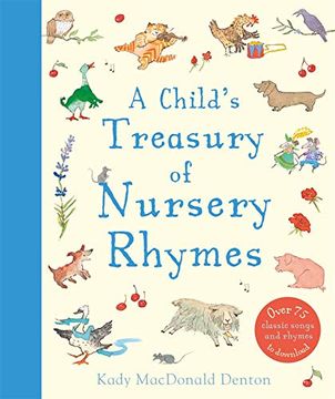 portada Child's Treasury of Nursery Rhymes (en Inglés)