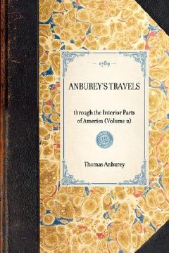 portada anburey's travels (en Inglés)