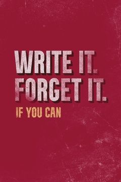 portada Write It. Forget It. If You Can.: My Life Story So Far - Real Life Journal (in English)