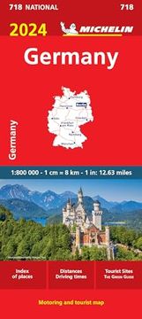 portada Germany 2024 - Michelin National map 718: Map