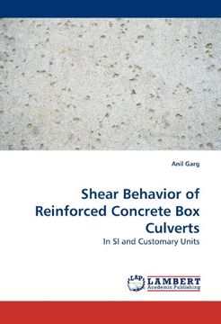 portada Shear Behavior of Reinforced Concrete Box Culverts: In SI and Customary Units