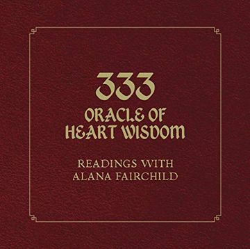 portada 333 Oracle of Heart Wisdom Book (en Inglés)