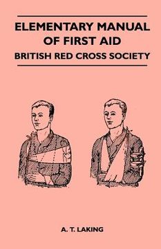 portada elementary manual of first aid - british red cross society (en Inglés)