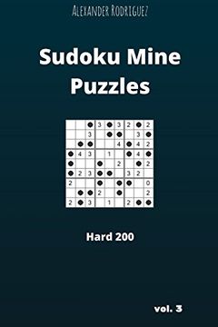 portada Sudoku Mine Puzzles - Hard 200 Vol. 3 (Volume 3) 