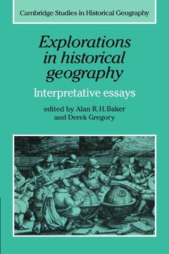 portada Explorations in Historical Geography Paperback (Cambridge Studies in Historical Geography) (in English)