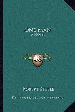 portada one man: a novel a novel (in English)