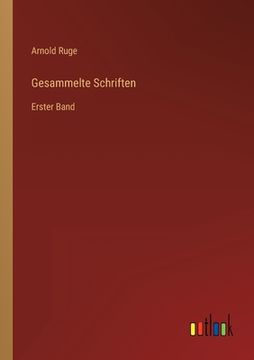 portada Gesammelte Schriften: Erster Band (in German)