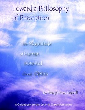 portada toward a philosophy of perception: the magnitude of human perception - cloud optics (en Inglés)