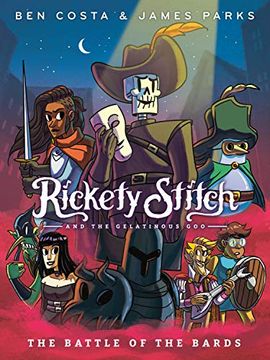 portada Rickety Stitch and the Gelatinous goo Book 3: The Battle of the Bards (en Inglés)