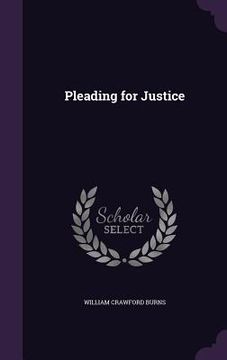 portada Pleading for Justice (en Inglés)