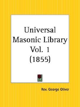 portada universal masonic library part 1 (en Inglés)