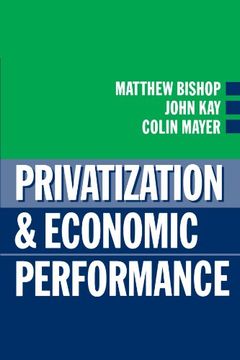 portada Privatization and Economic Performance 