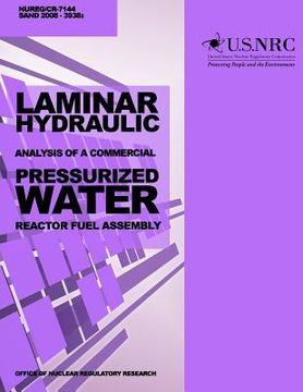 portada Laminar Hydraulic Analysis of a Commercial Pressurized Water Reactor Fuel Assembly (in English)