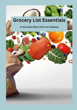 portada Grocery List Essentials: A Convenient Way to Plan Your Shopping (en Inglés)