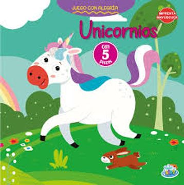 portada Unicornios Con 5 Piezas Brainy Kids Nuevo