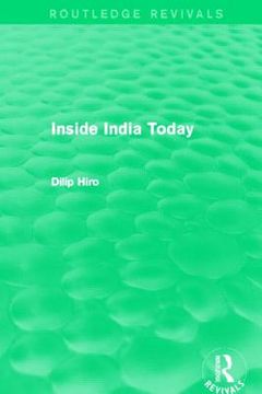 portada inside india today (routledge revivals) (en Inglés)