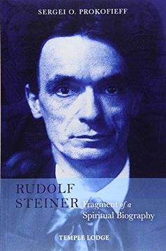 portada Rudolf Steiner: Fragment of a Spiritual Biography
