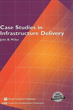 portada case studies in infrastructure delivery (en Inglés)