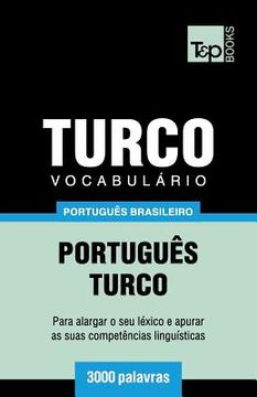 portada Vocabulário Português Brasileiro-Turco - 3000 palavras (in Portuguese)