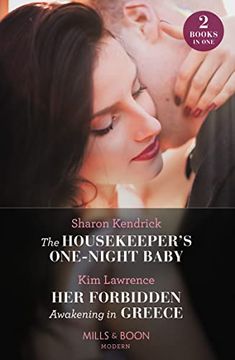portada The Housekeeper's One-Night Baby / her Forbidden Awakening in Greece: The Housekeeper's One-Night Baby / her Forbidden Awakening in Greece (The Secret Twin Sisters)