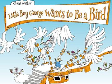 portada Little boy George Wants to be a Bird (en Inglés)