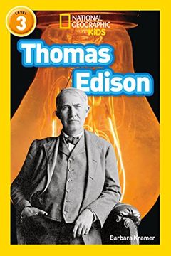 portada Thomas Edison: Level 3 (National Geographic Readers) (en Inglés)