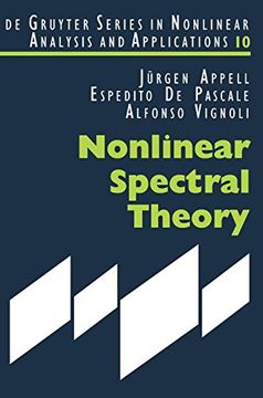 portada Nonlinear Spectral Theory (en Inglés)