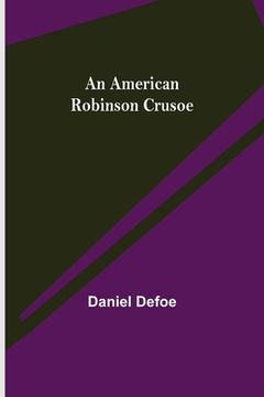 portada An American Robinson Crusoe