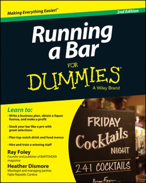 portada Running A Bar For Dummies, 2Nd Edition