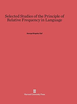 portada Selected Studies of the Principle of Relative Frequency in Language 