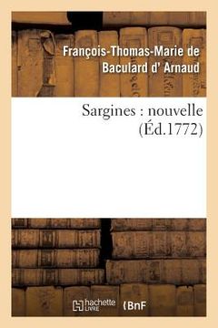 portada Sargines: Nouvelle (en Francés)