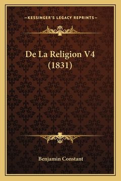 portada De La Religion V4 (1831) (in French)