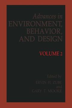 portada Advances in Environment, Behavior and Design: Volume 2 (en Inglés)