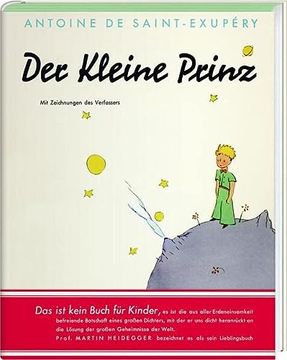 portada Der Kleine Prinz. Faksimile in Geschenkbox: Erstausgabe in Leinenbezogener Magnet-Klappbox (in German)