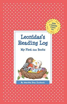 portada Leonidas's Reading Log: My First 200 Books (Gatst) (Grow a Thousand Stories Tall) (in English)