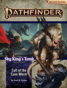portada Pathfinder Adventure Path: Cult of the Cave Worm (Sky King’S Tomb 2 of 3) (P2) (Sky King’S Tomb, 2) (en Inglés)