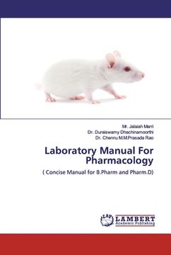 portada Laboratory Manual For Pharmacology (en Inglés)