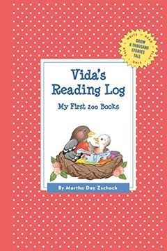 portada Vida's Reading Log: My First 200 Books (Gatst) (Grow a Thousand Stories Tall) (en Inglés)