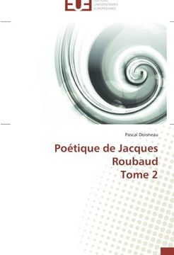 portada Poetique de Jacques Roubaud Tome 2