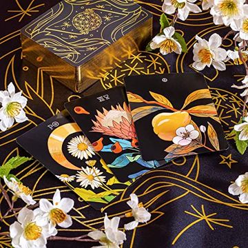 portada Botanica: The Tarot Deck About the Language of Flowers (en Inglés)
