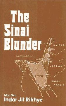 portada the sinai blunder: withdrawal of the united nations emergency force leading to the six-day war of june 1967 (en Inglés)