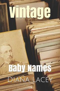 portada Vintage: Baby Names (en Inglés)