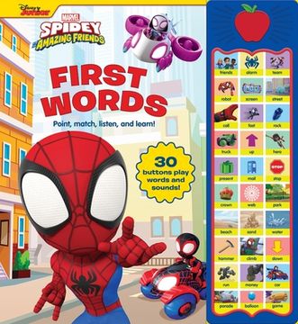 portada Disney Junior Marvel Spidey and His Amazing Friends: First Words Sound Book 