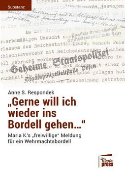 portada Gerne will ich wieder ins Bordell gehen... (in German)