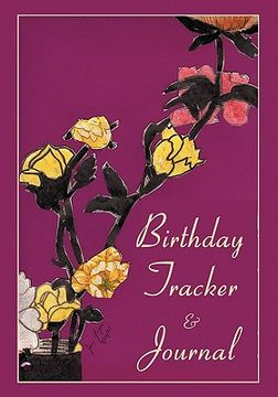 portada birthday tracker & journal